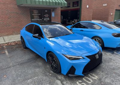 Vinyl wrap cutting on precision machine